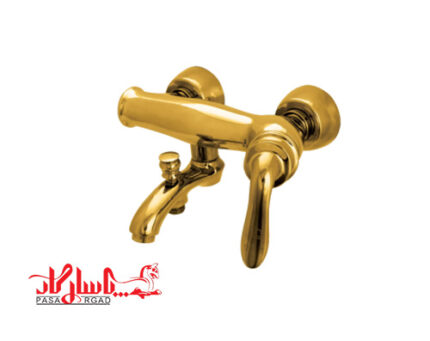 شیر دوش برند کرومات مدل پاریس طلایی