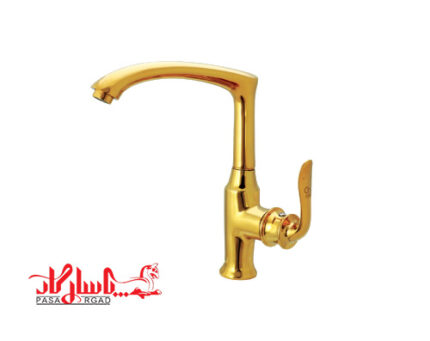 شیرظرفشویی برند کرومات مدل پاریس طلایی