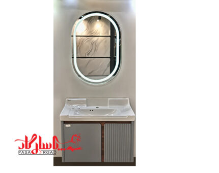 کابینت PVC برند گلکسی مدل ارتا 80 طوسی